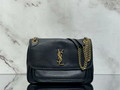 Niki Baby grained leather