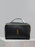 Gaby series cosmetic bag lambskin material