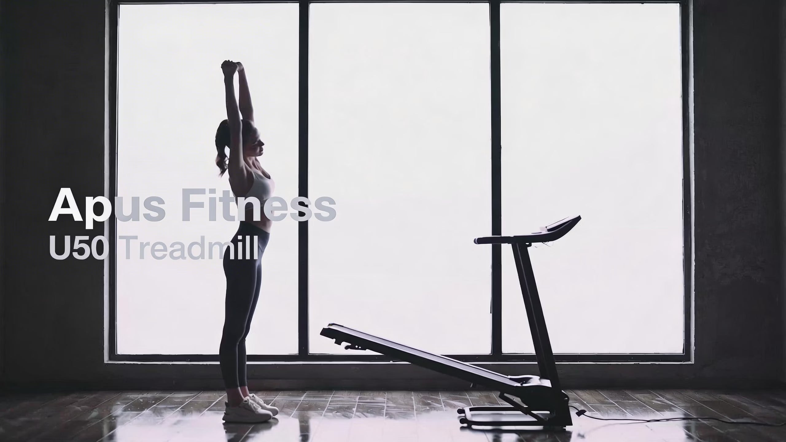 Apus U50 Foldable Smart Treadmill with Incline