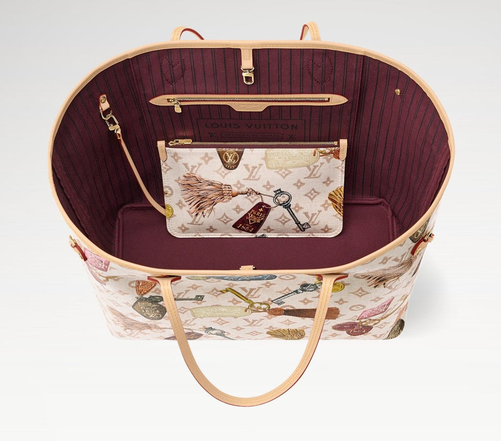 2026 Monogram Canvas Neverfull GM Handbag in a blend of linen and coated canvas M29449