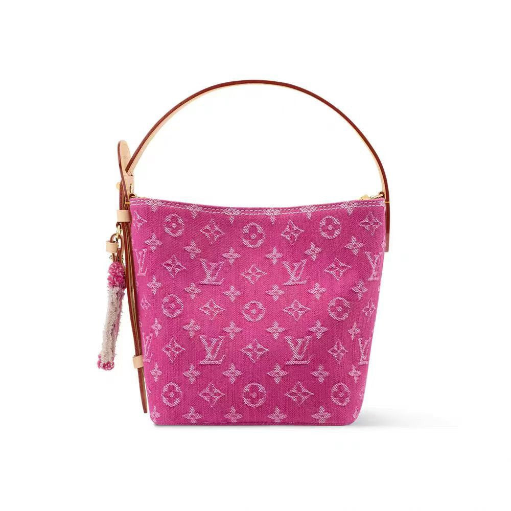 2026 All In BB Monogram Denim Canvas Tote M27626