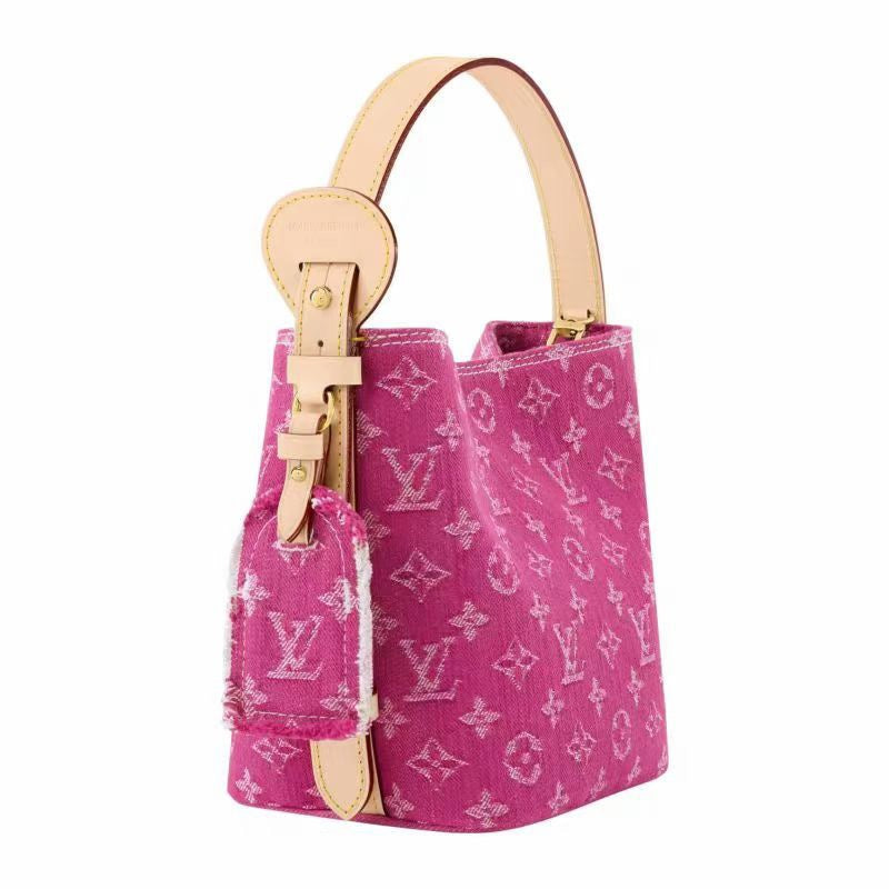 2026 All In BB Monogram Denim Canvas Tote M27626