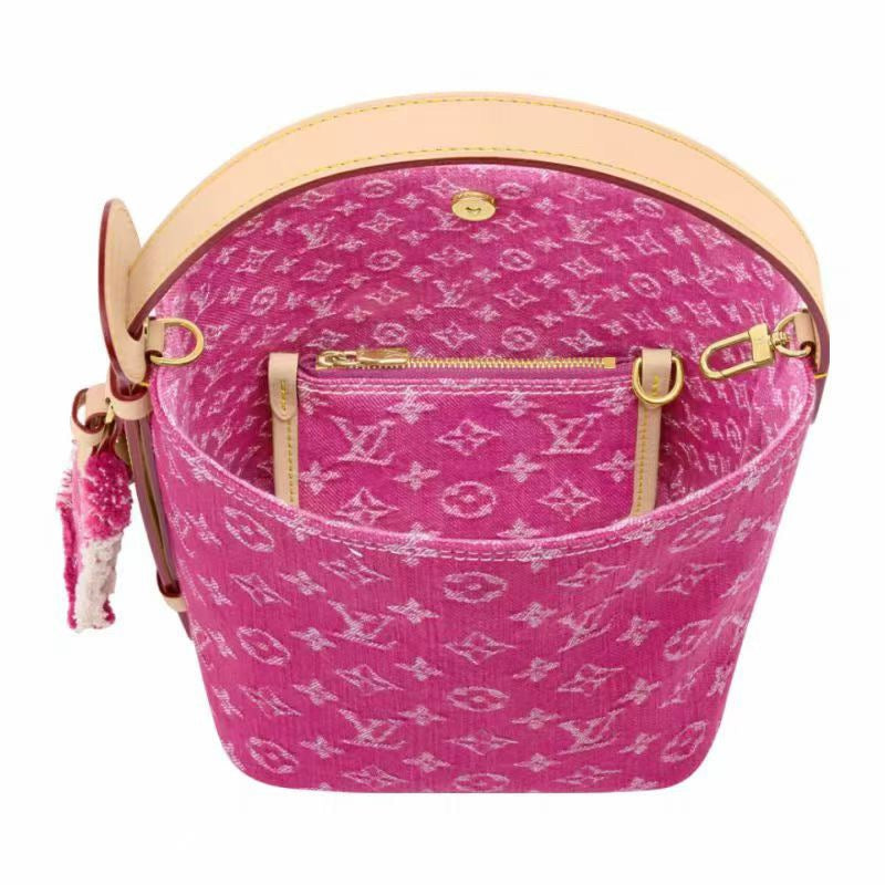2026 All In BB Monogram Denim Canvas Tote M27626