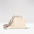 2026 Alma BB Handbag in Quartz White Epi Leather M58706