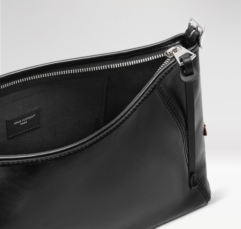 2026 CarryAll East West Handbag in Black Lambskin M28160