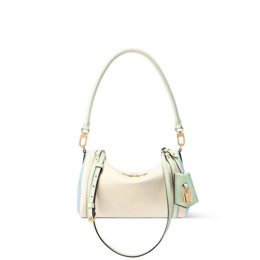 2026 Express PM Handbag in Ivory Soft Calfskin M26905