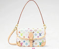 2026 Collaboration White Monogram Canvas Handbag M27866