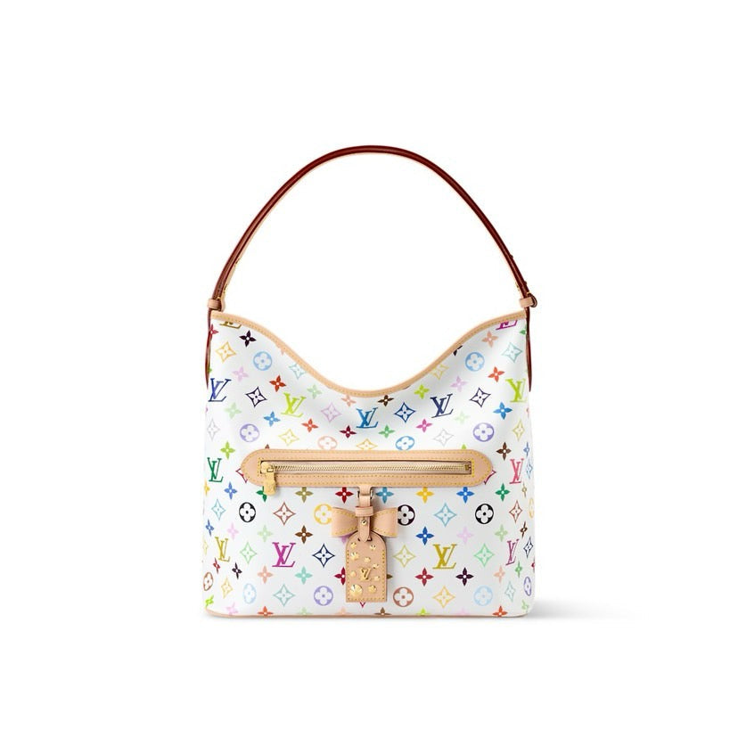 2026 Collaboration White Monogram Canvas Handbag M27582