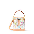 2026 Nano Noé Handbag in Monogram Multicolore Coated Canvas M27493