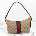 2026 Mini/Small Shoulder Crossbody Bag in Dark Brown GG Canvas 863406 FAFV9 9653