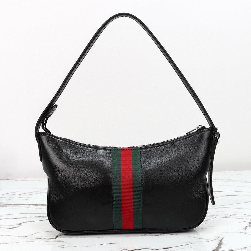 2026 Small Black Underarm Bag/Crossbody Bag 863406 AAGF7 1053