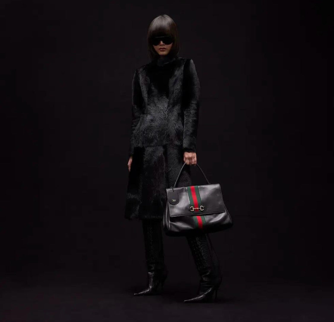 2026 Large Black Ultra-Soft Premium Calfskin Tote Bag 875019 AAGIQ 1053
