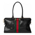 2026 Large Black Soft Leather Boston Bag 866734 AAGIQ 1053
