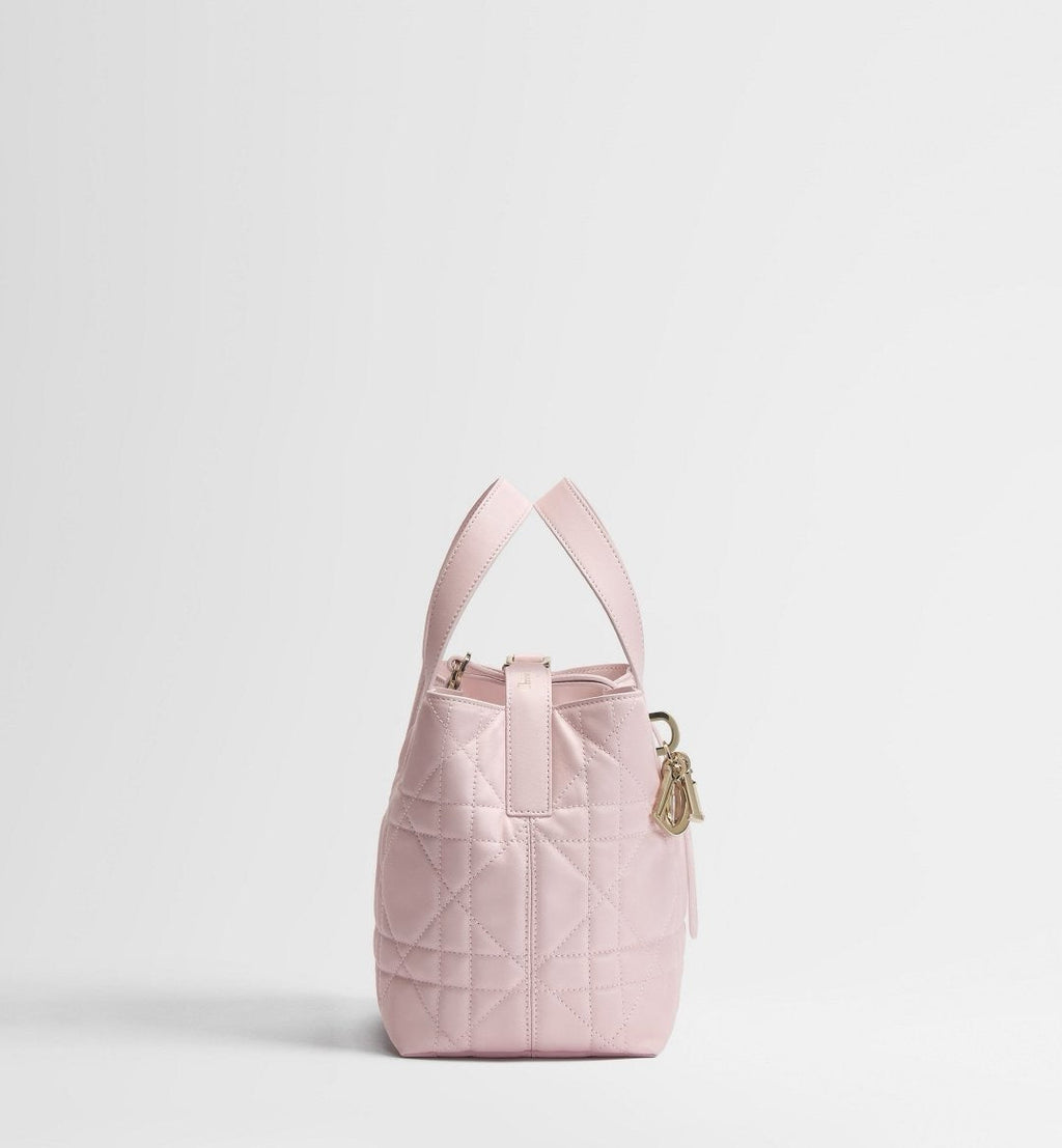 2026 Toujours Vertical Tote Bag, Small, Pink M2835OSNW_M29N