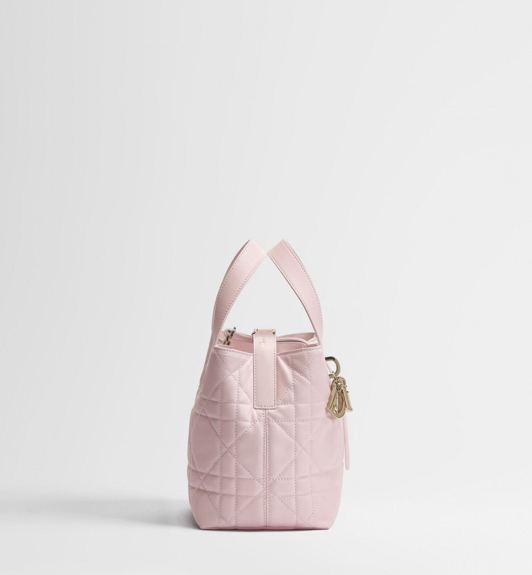 2026 Toujours Vertical Tote Bag, Small, Pink M2835OSNW_M29N