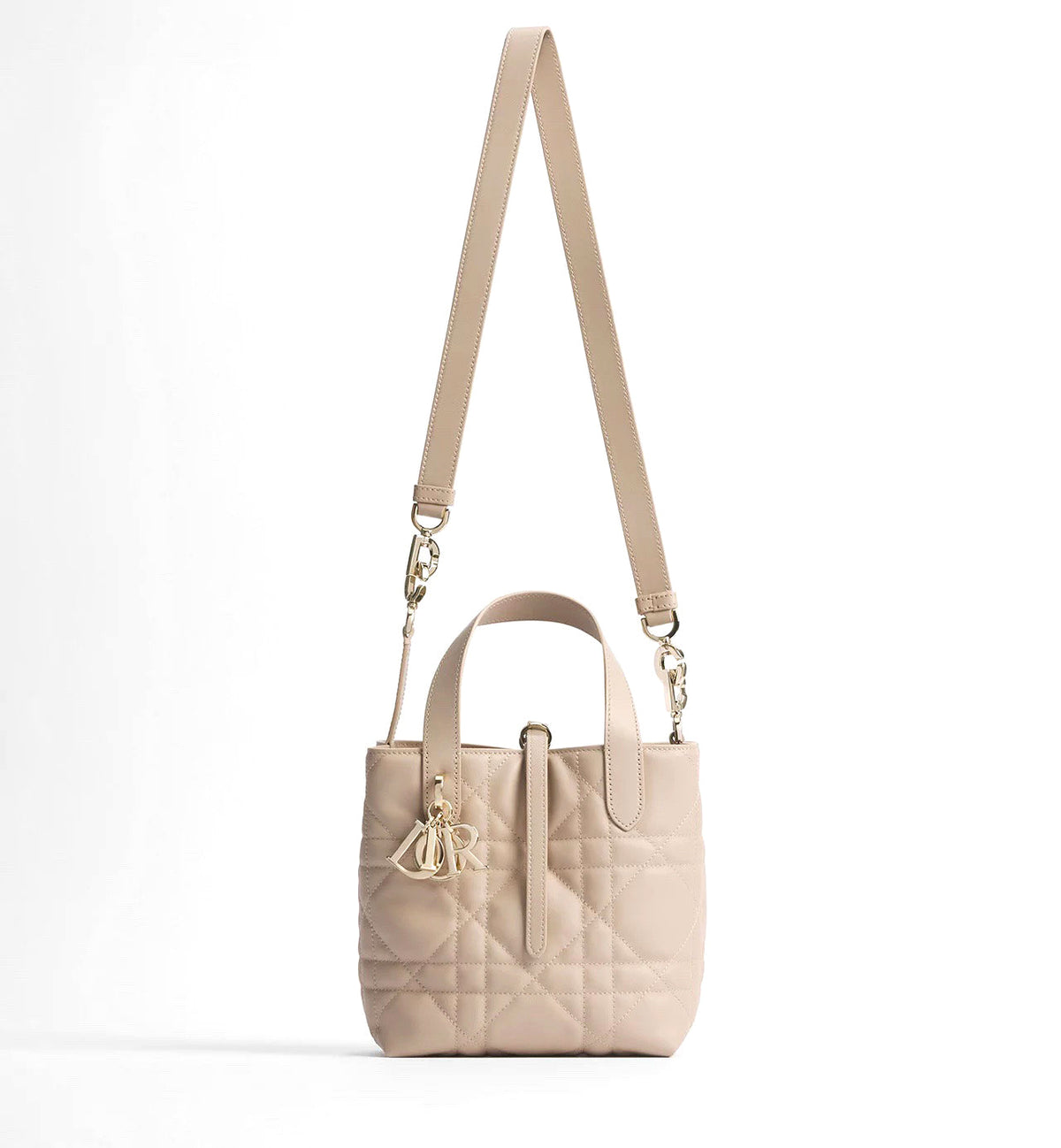 2026 Toujours  Beige-Pink Vertical Tote Bag M2835OSNW_M51U