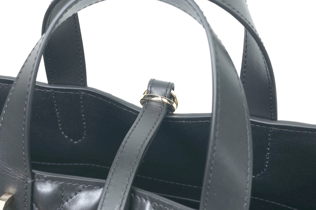 2026 Toujours Black Vertical Tote Bag M2835OSNW_M900