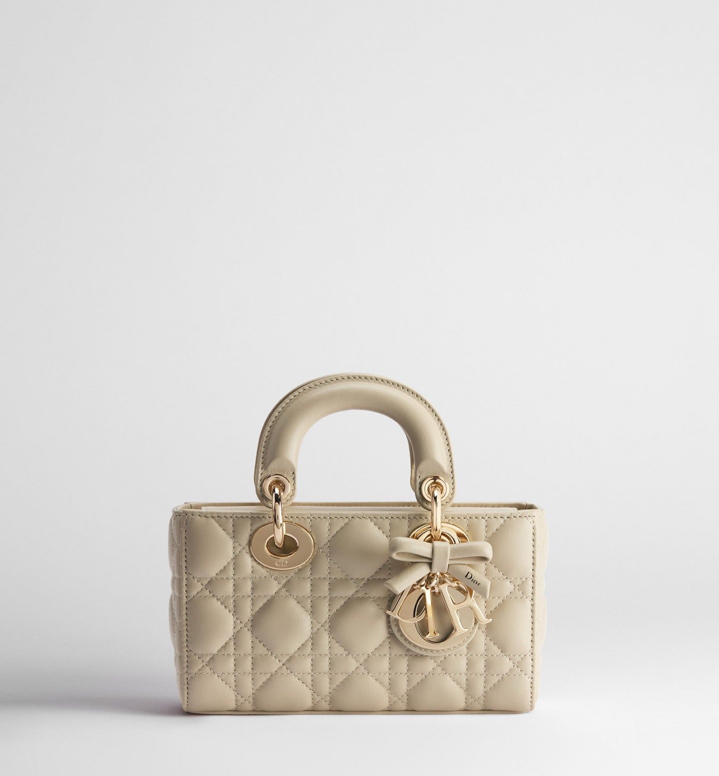2026 Mini Lady D-Joy Trench Handbag in Fine Lambskin M0636OUQA_M73U