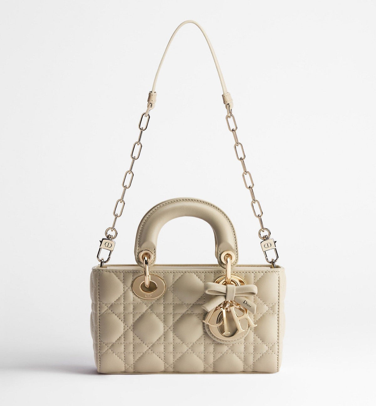 2026 Mini Lady D-Joy Trench Handbag in Fine Lambskin M0636OUQA_M73U