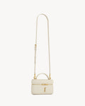 2026 Gaby Off-White Lambskin Cosmetic Bag 7667311EL079207