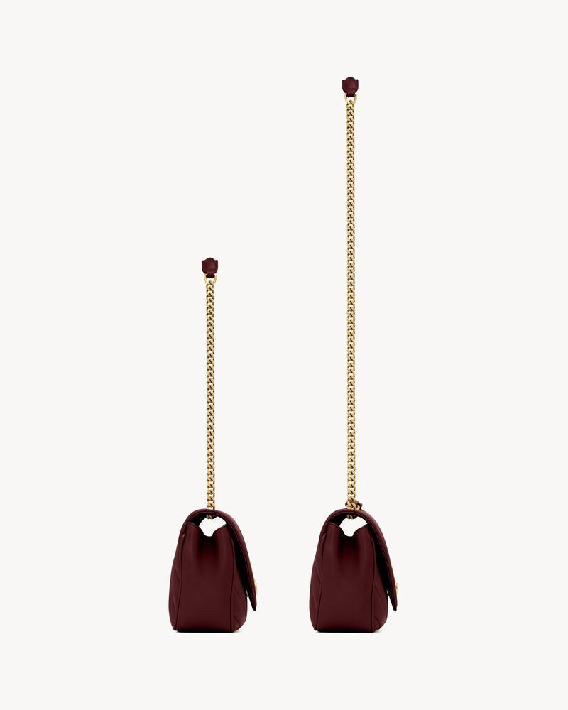 2026 Loulou Series Mini Deep Burgundy Lambskin Shoulder Bag 821749AAEAX6197