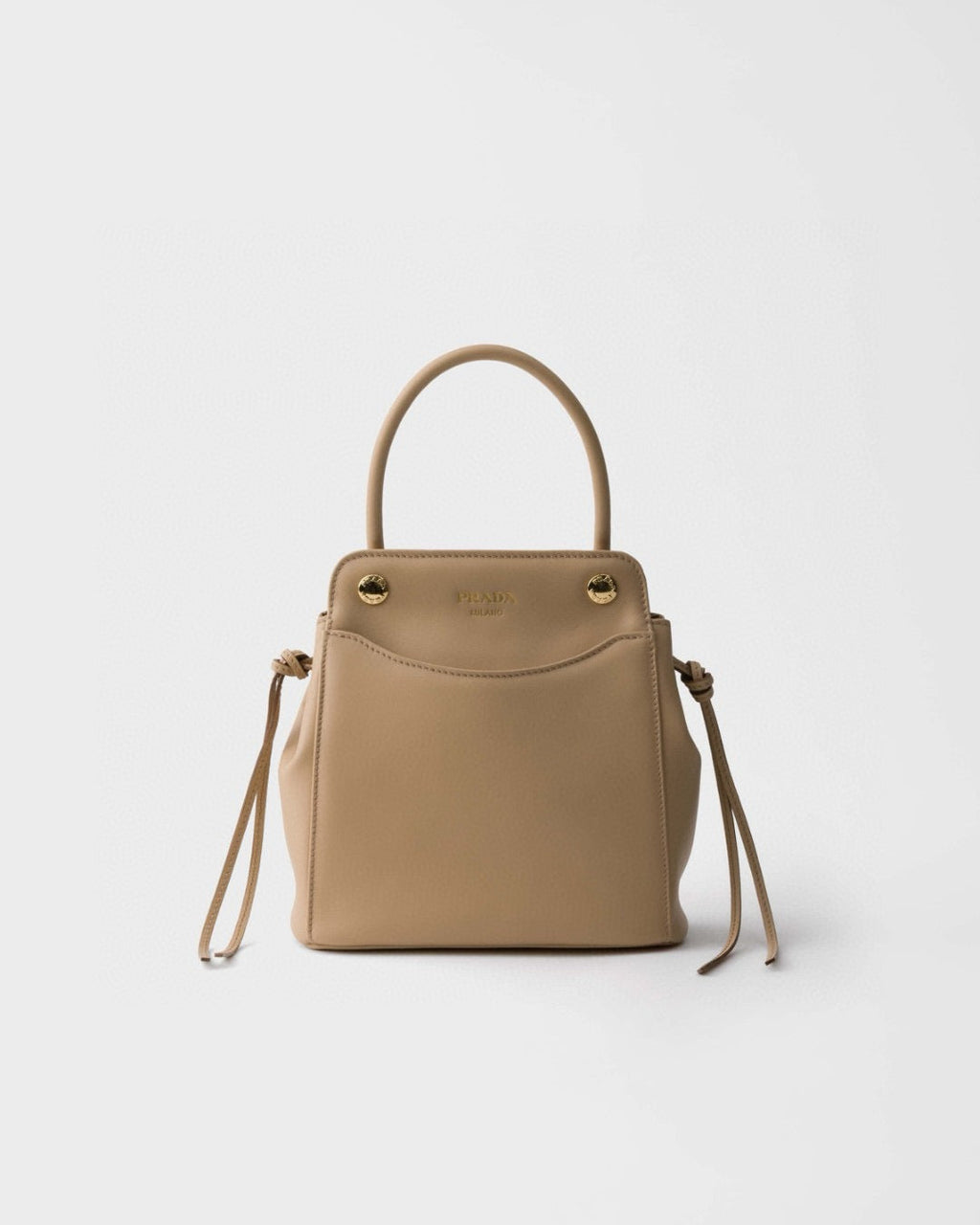 2026 Sand-Colored Mini Leather Handbag 1BA496_2C6A_F0036_V_OOO