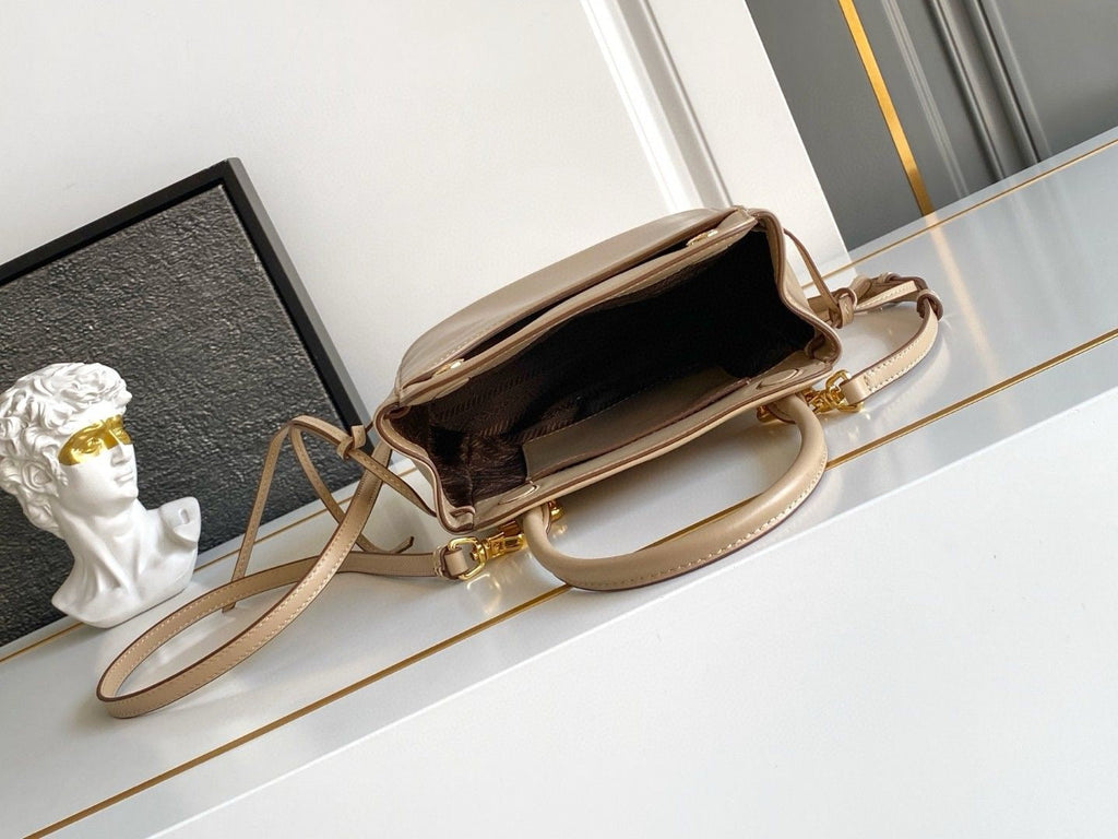 2026 Sand-Colored Mini Leather Handbag 1BA496_2C6A_F0036_V_OOO