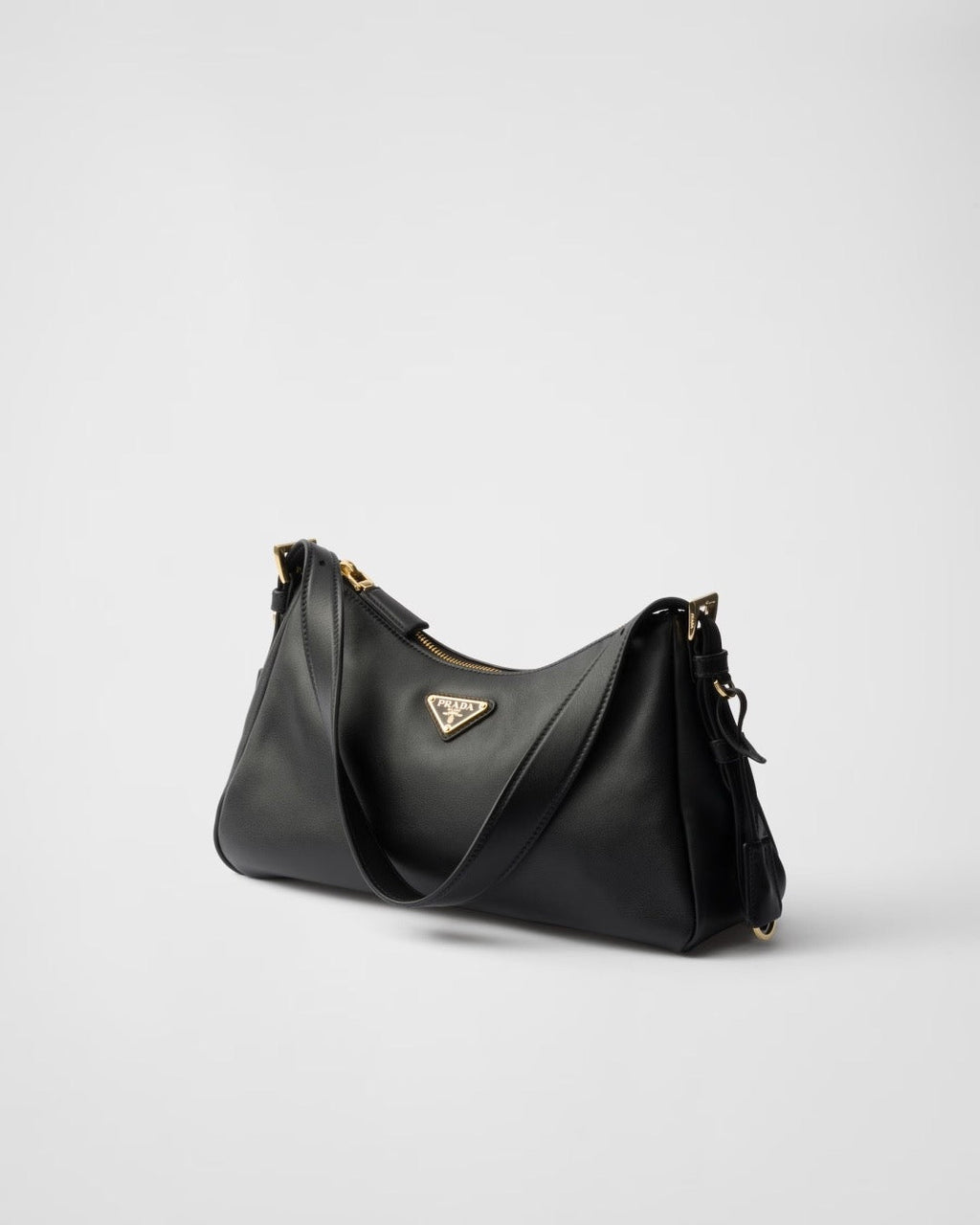 2026 Black Medium Leather Shoulder Bag 1BC229_2CYS_F0002_V_LVM