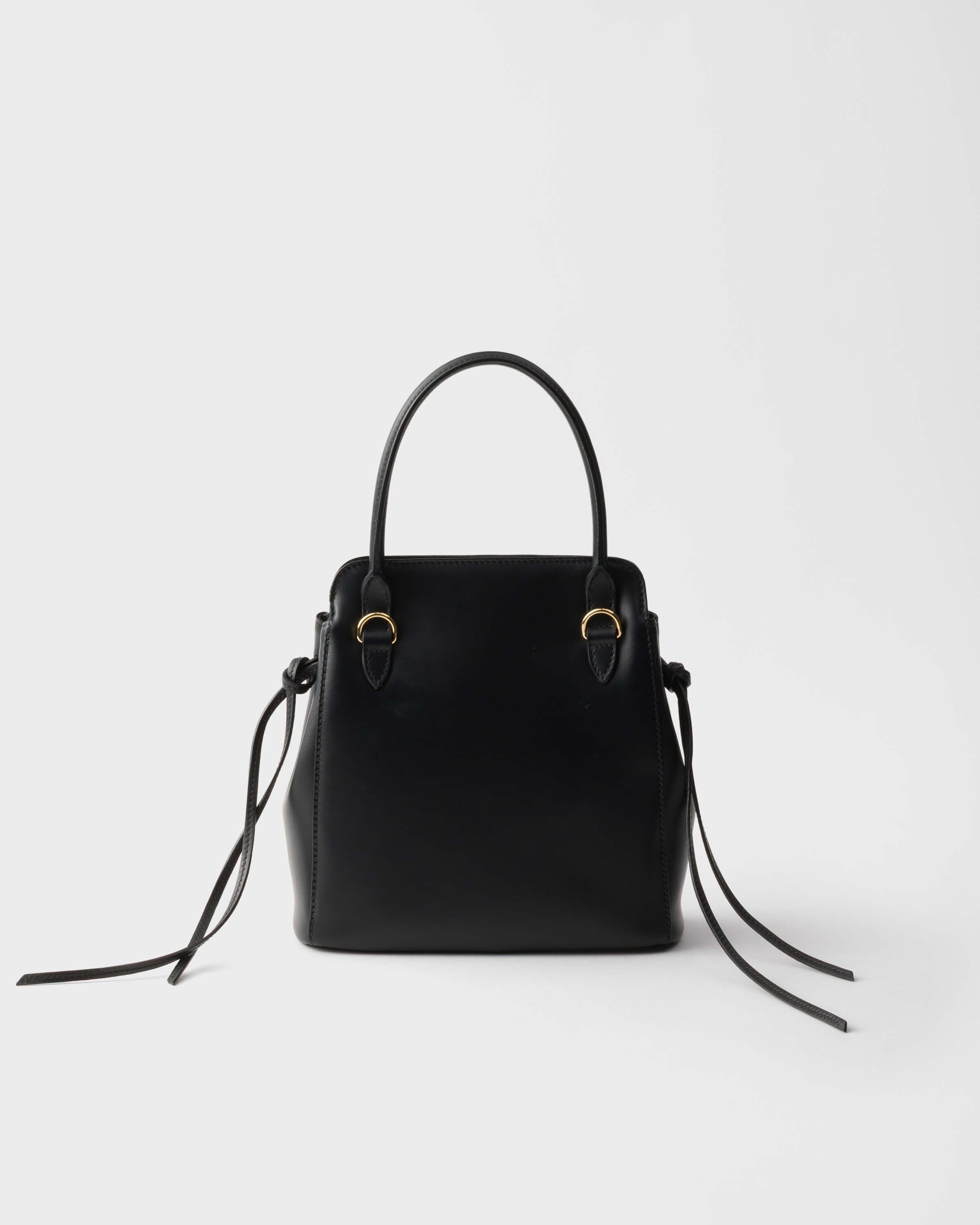 2026 Black Mini Leather Handbag 1BA496_2C6A_F0002_V_OOO
