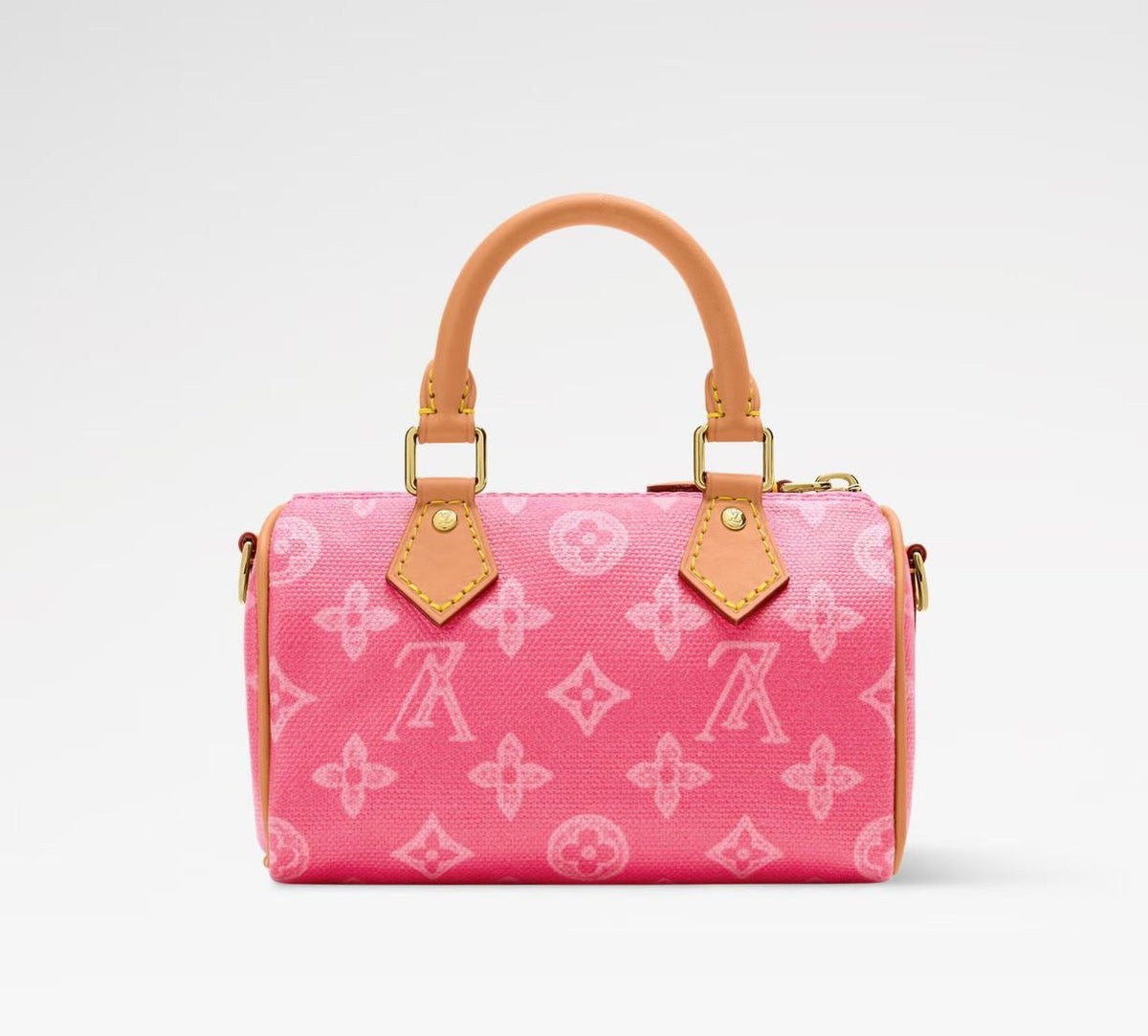 2026 Pink Nano Speedy (Monogram Origine) Mini Handbag M28322