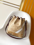 2026 Beige Monogram Canvas Anniversary Collection Noé Bucket Bag M28147