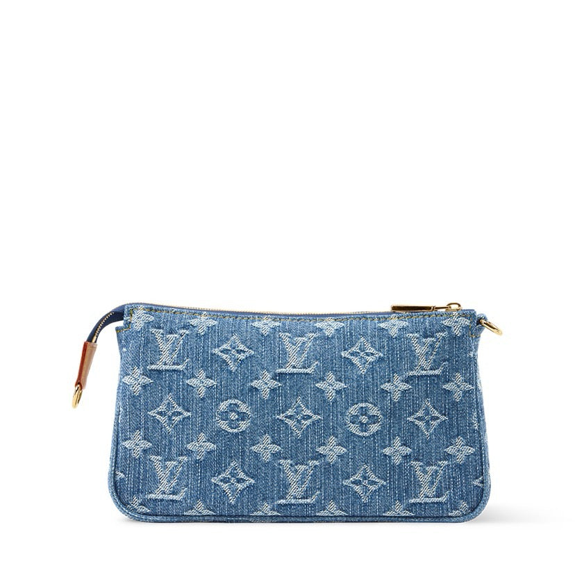 2026 Monogram Jacquard Denim Cotton Handbag M27602
