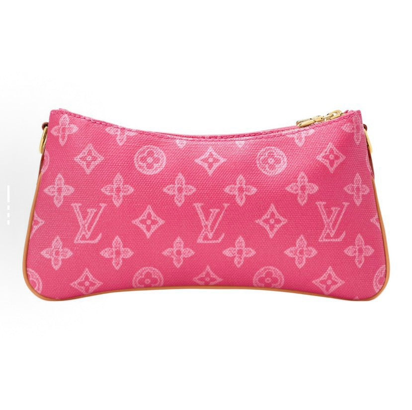 2026 Pochette Liv Handbag, Ribbon Pink, Other Monogram Canvas M27719