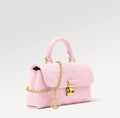 2026 Pink Embossed Calfskin Nano Madeleine Handbag M29448